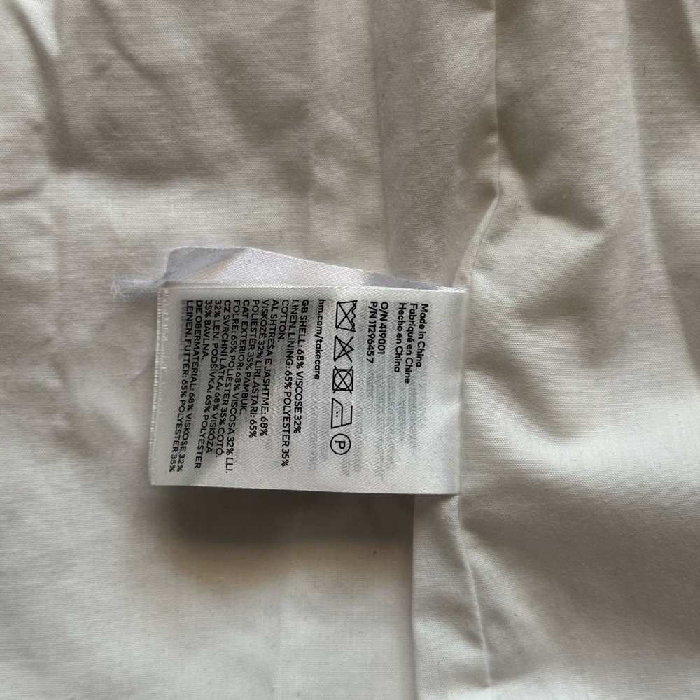 H&M Linen-Blend Blazer - Picture 7 of 8